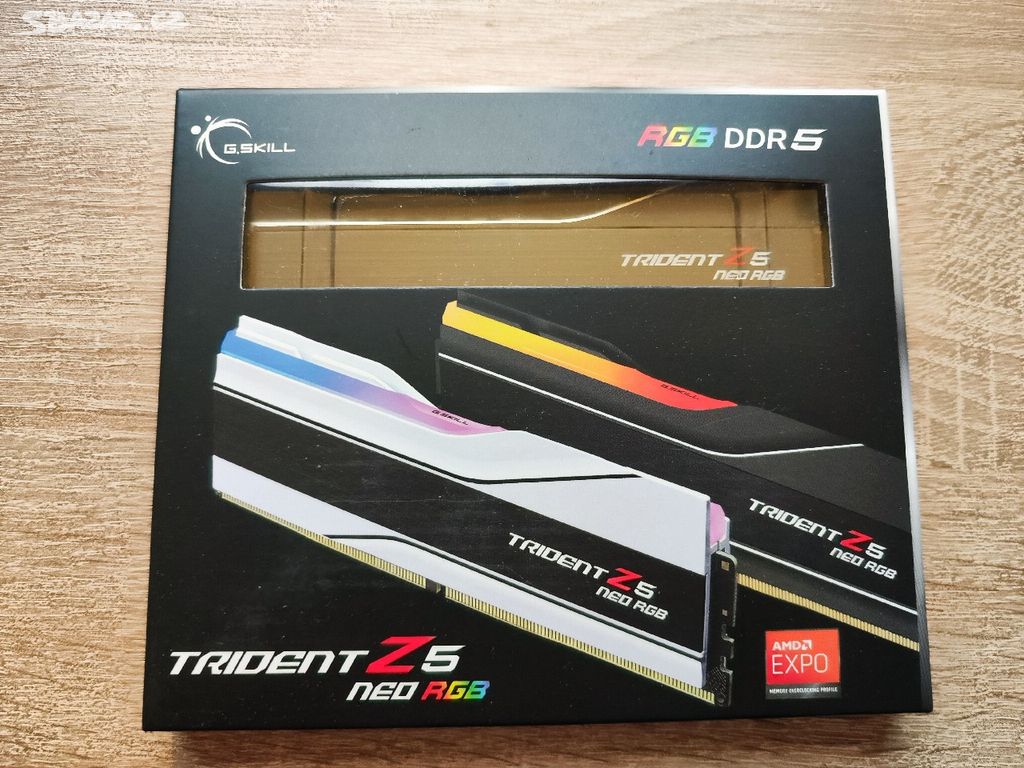 G.Skill Trident Z5 NeoRGB 2x32GB DDR5 6000MHz CL30 - České